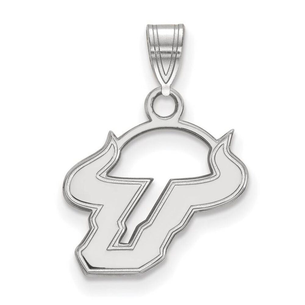 10k White Gold South Florida Small Pendant